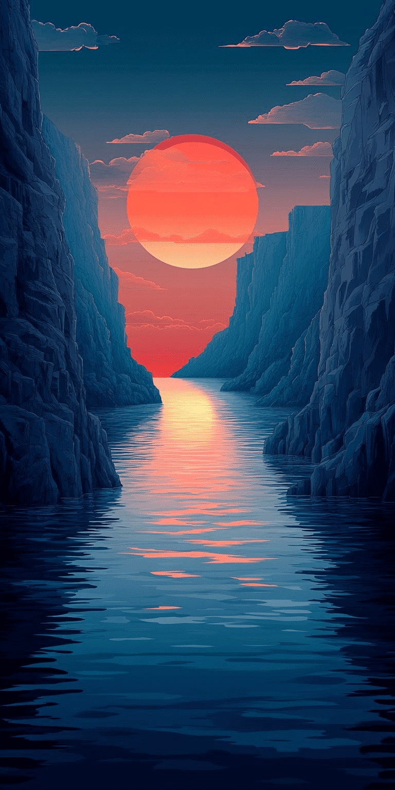 Fjord — Tickmeek premium background theme